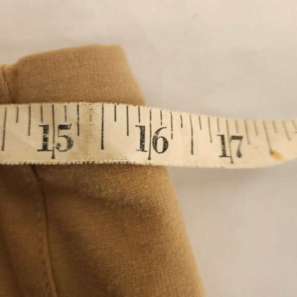 J Jill Womens Medium Beige Pull On Ponte Slim Leg Ankle Cropped Pants - Picture 4 of 7